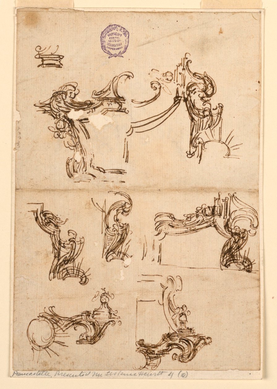 Dessins pour reliquaires - Unknown artist