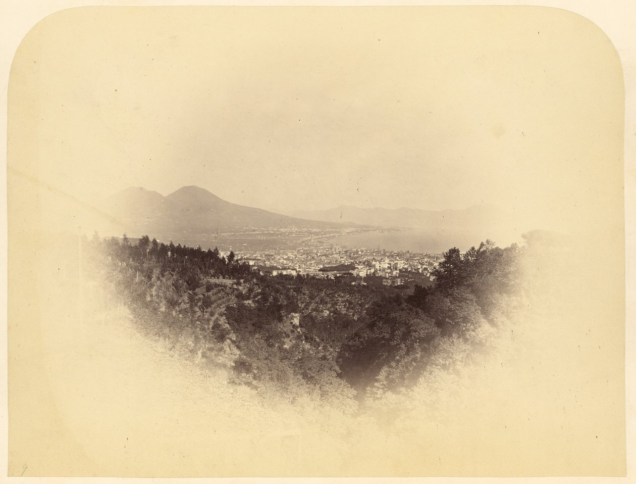 [Vue lointaine de Naples] - Unknown artist