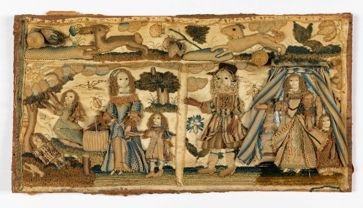 Panneaux brodés - Unknown artist
