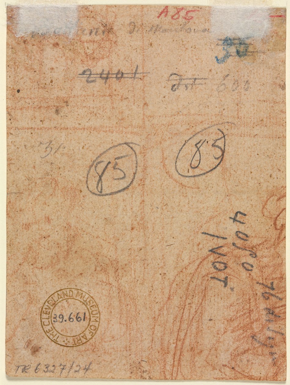 Fragment de deux figures (verso) - Unknown artist