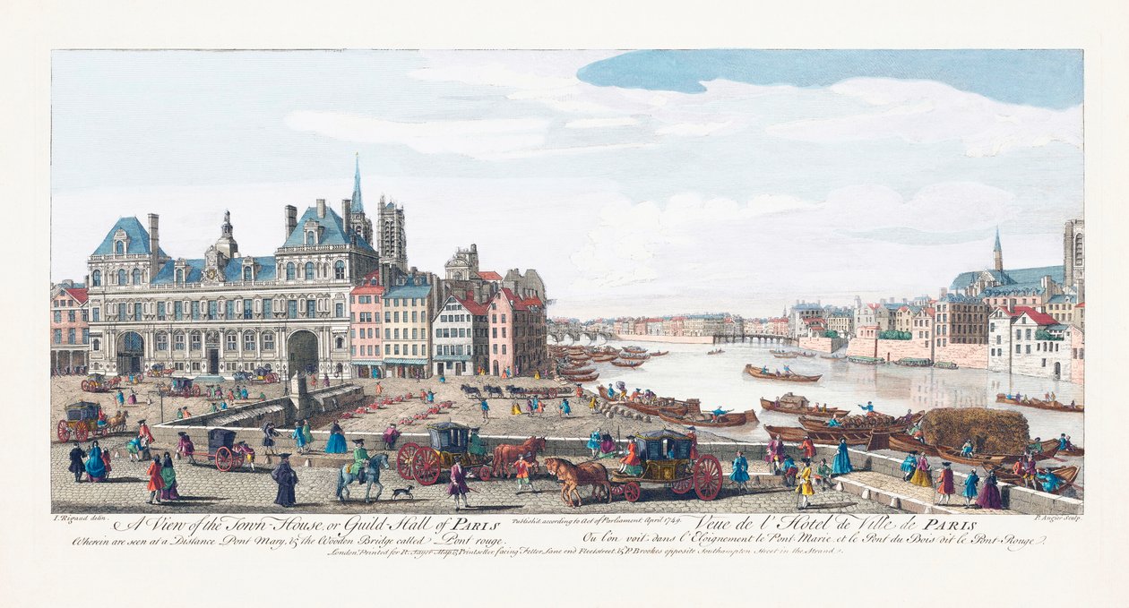 Hôtel de ville, Paris - Unknown artist