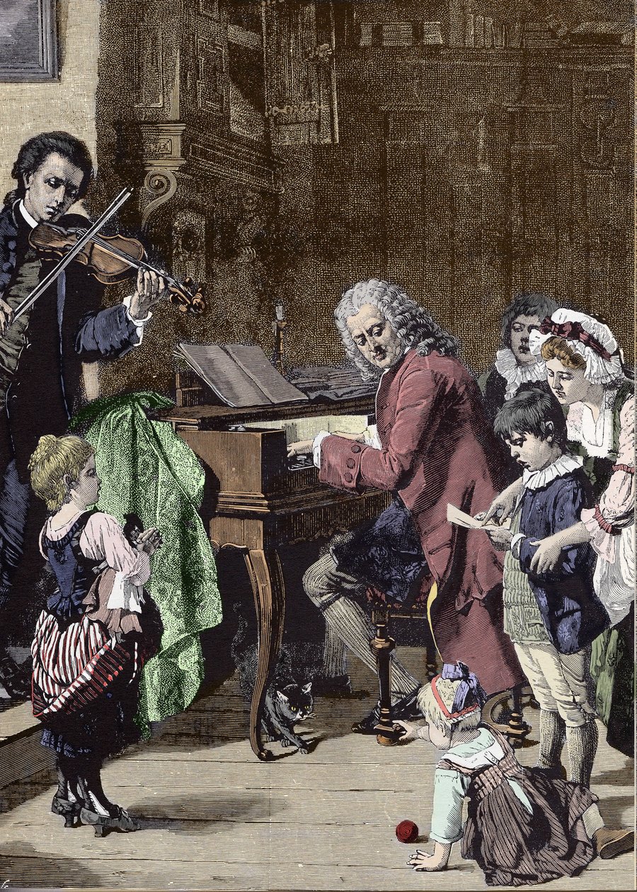 Jean-Sébastien Bach (Johann Sebastian Bach). - Unknown artist