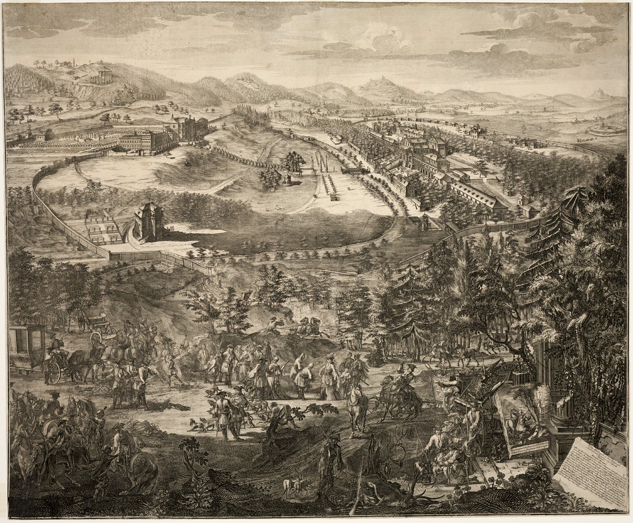 Kuks Baden, Bohême - Unknown artist