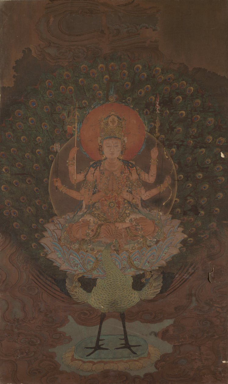 Mahamayuri (Kujaku Myoo) - Unknown artist