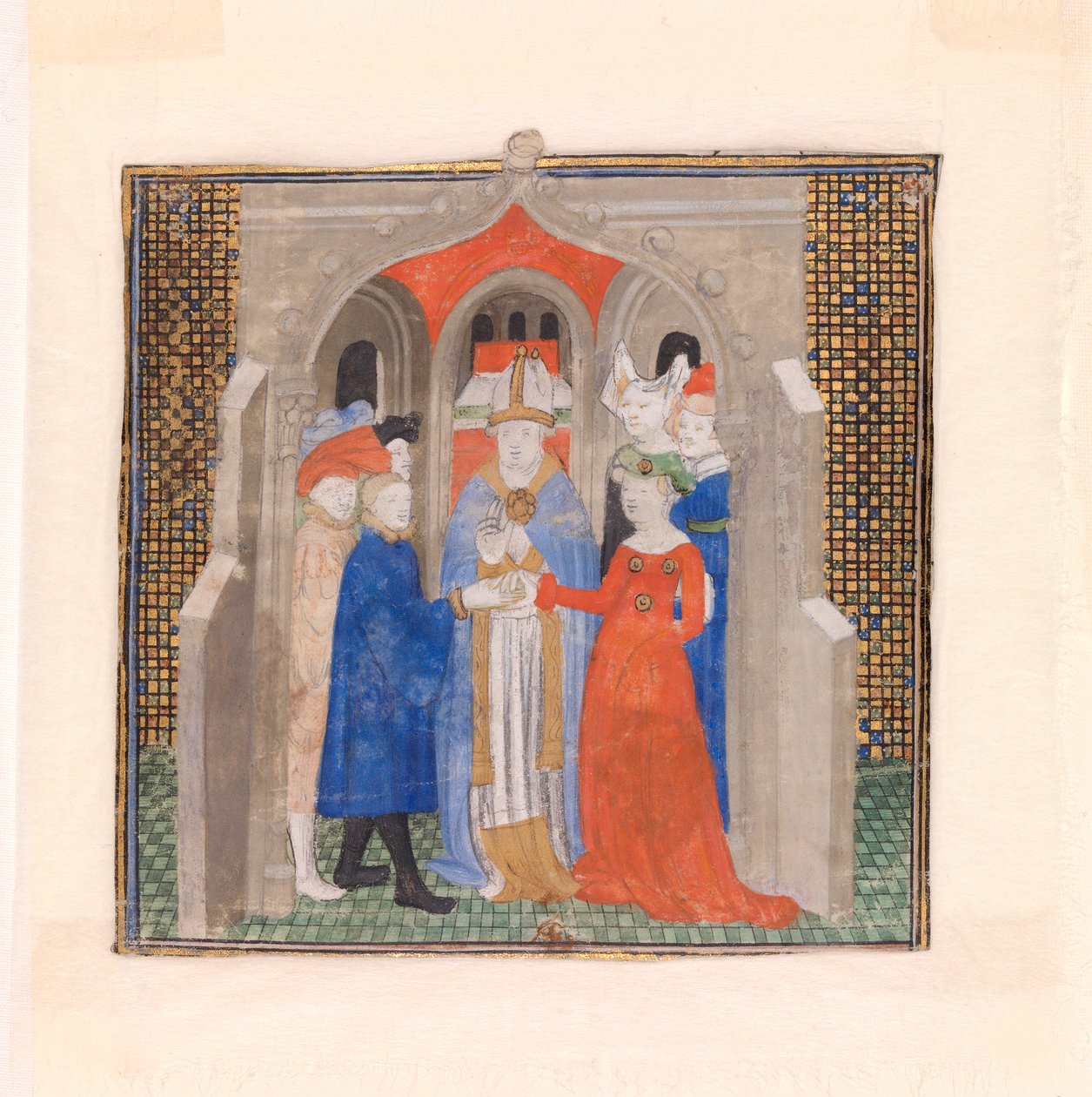 Scène de mariage - Unknown artist