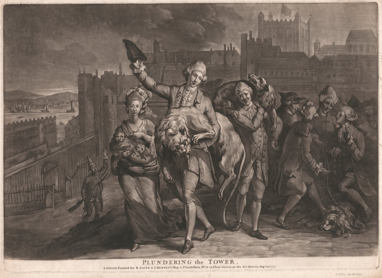 Pillage de la tour - Unknown artist