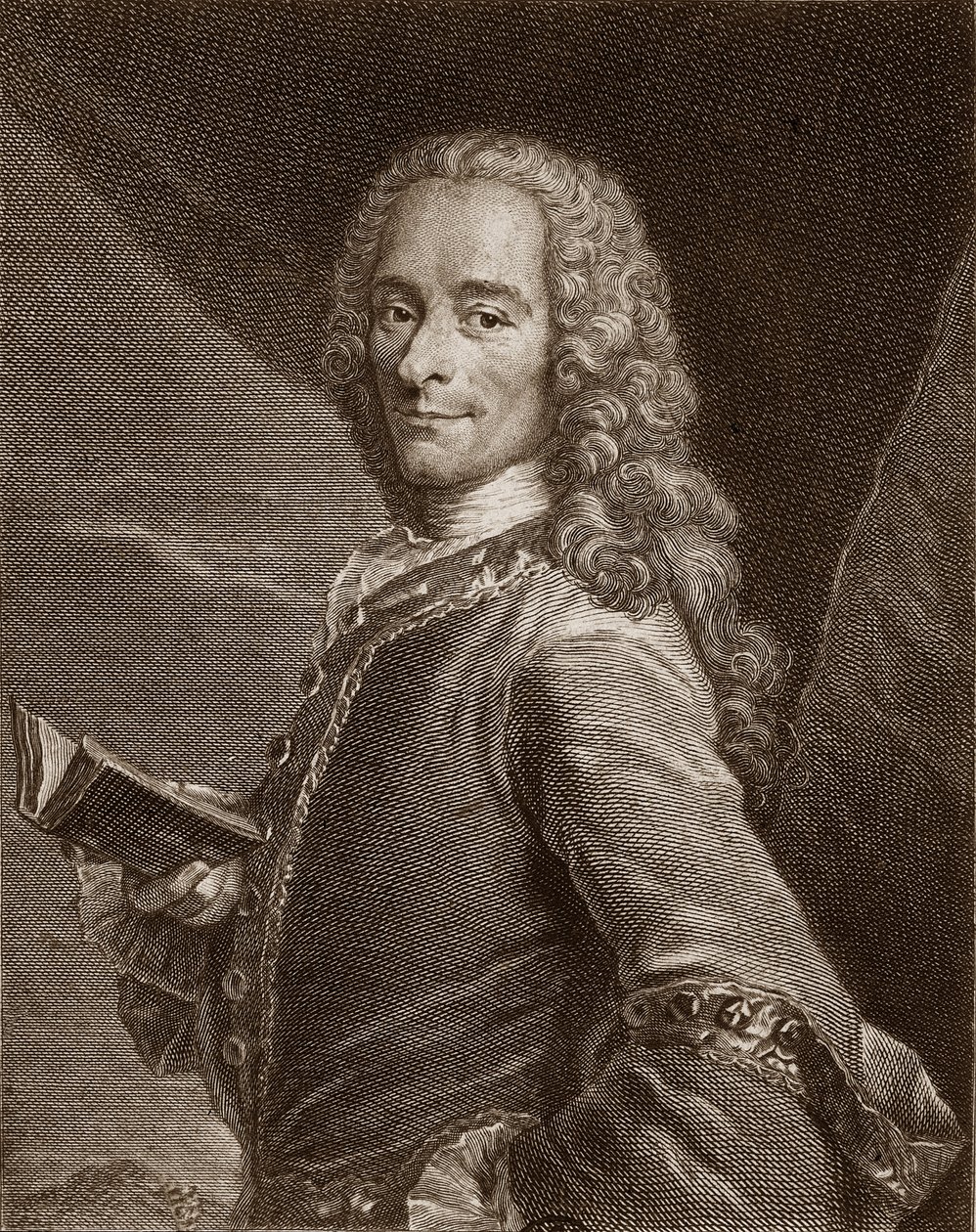 Portrait de Voltaire (1694 - 1778) - Unknown artist
