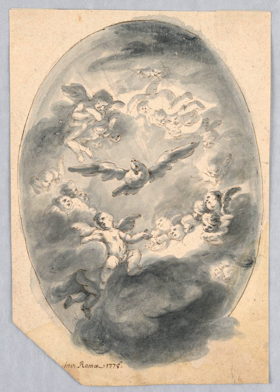 Projet pour un plafond - Unknown artist