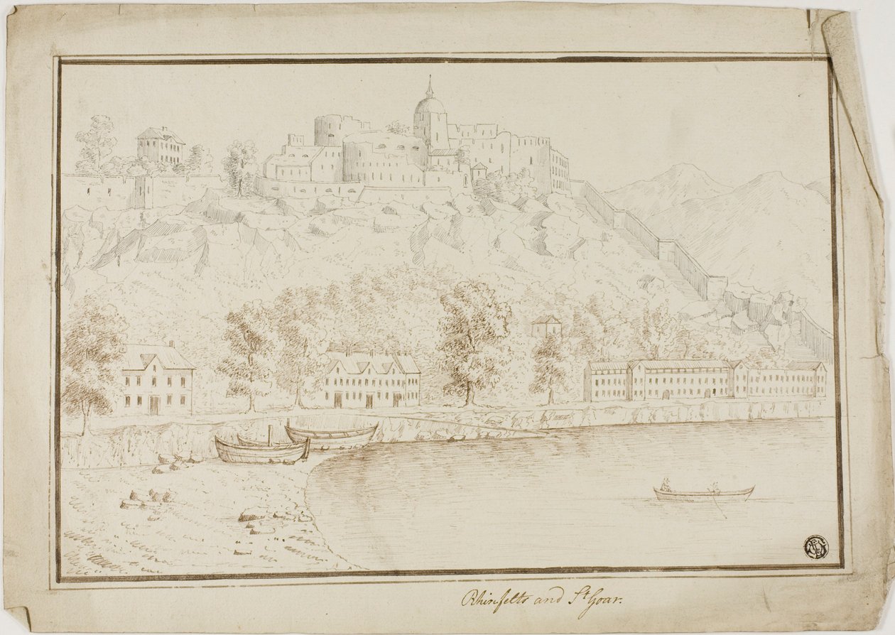 Rhinefelts et Saint Goar - Unknown artist