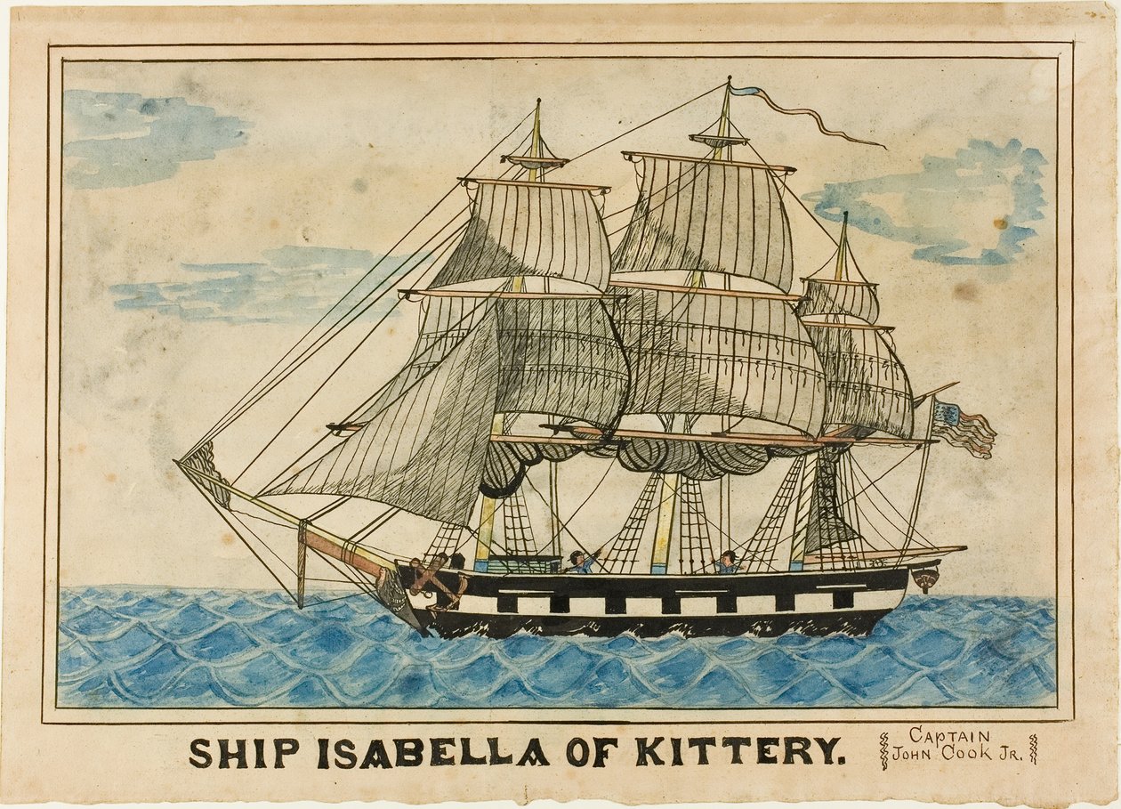 Navire Isabella de Kittery - Unknown artist