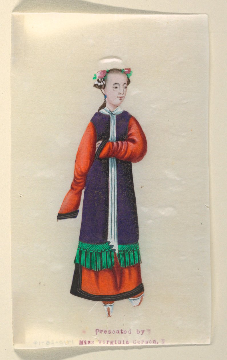 Dame debout - Unknown artist