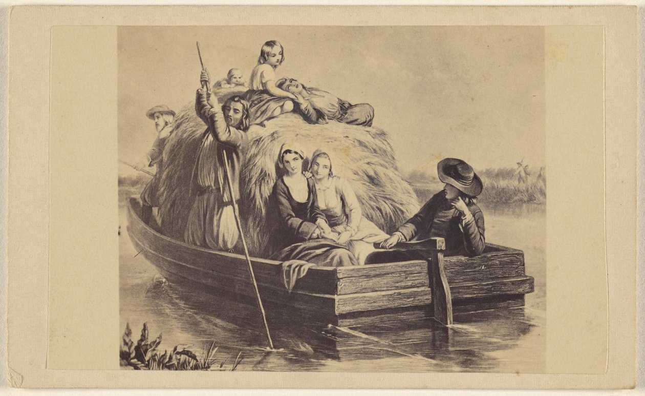 Le courant de la vie. Bouvier. [un tableau] - Unknown artist