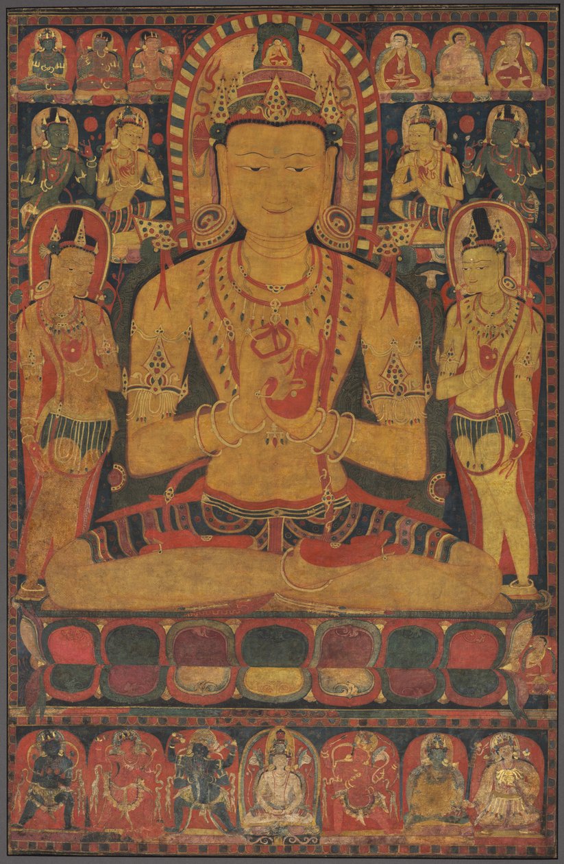 Bouddha tantrique Vairochana en tant que Vajrasattva - Unknown artist