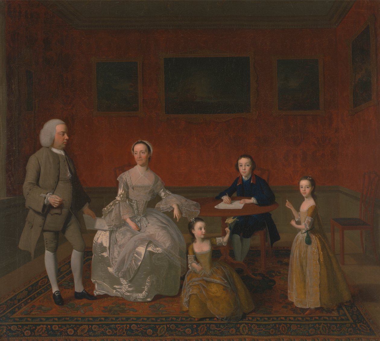 La famille Buckley-Boar - Unknown artist