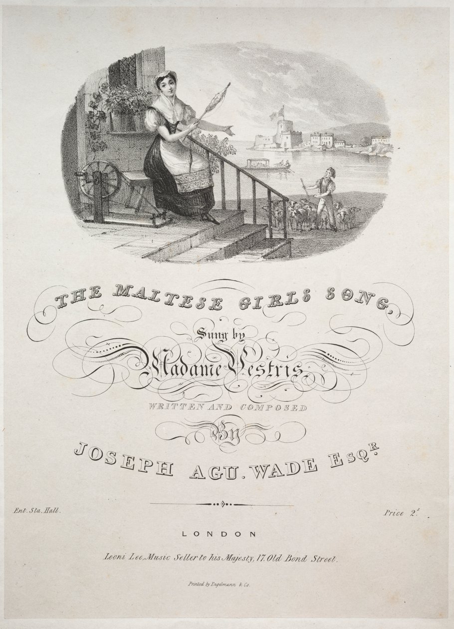 Chanson des filles maltaises - Unknown artist