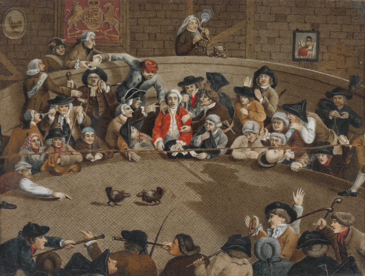 Le sport royal, billet de fosse - Unknown artist