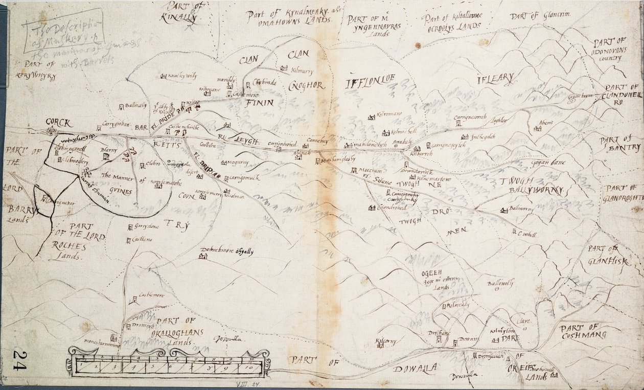 La description de Muskery, vers 1590 - Unknown artist