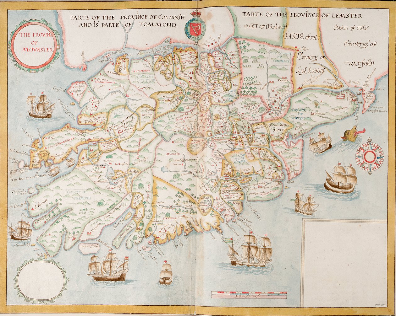 La province de Munster, Irlande, c.1595 - Unknown artist