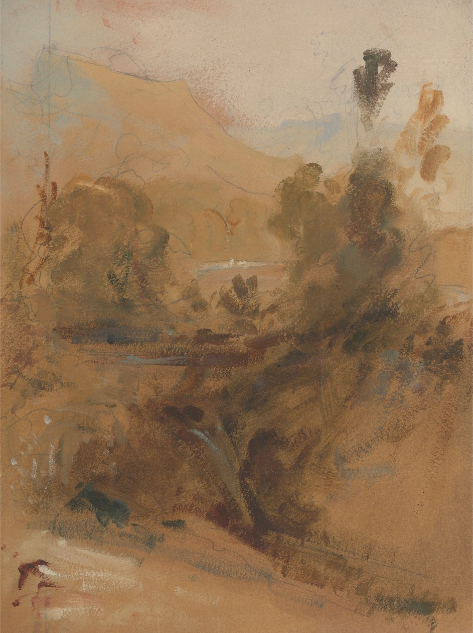 Paysage vertical - Unknown artist