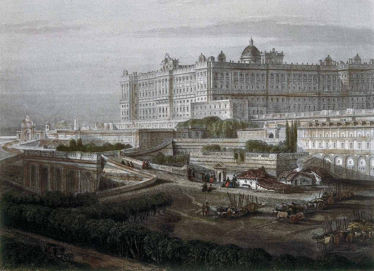Vue de Madrid - Unknown artist