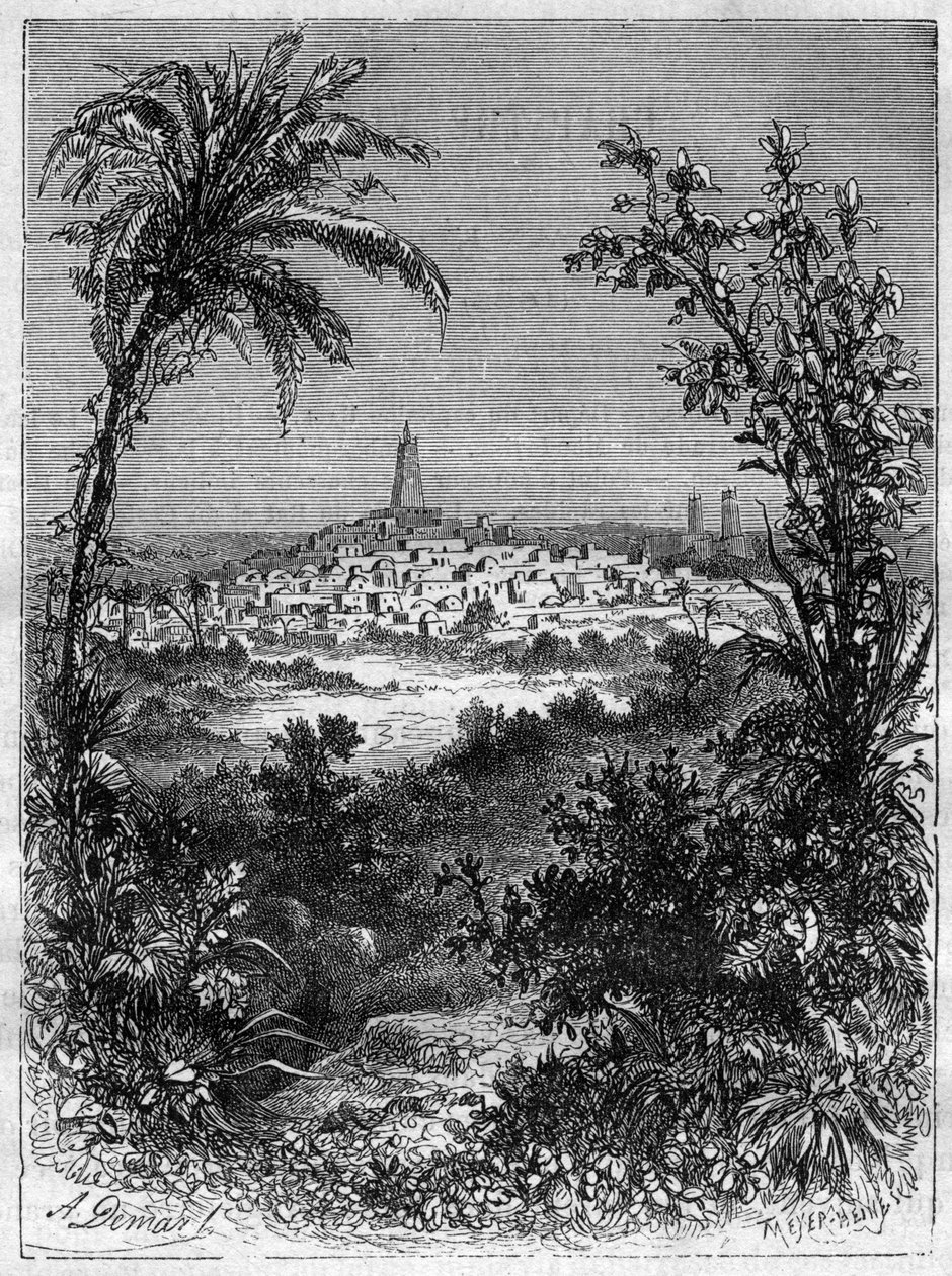 Vue de Tombouctou - Unknown artist