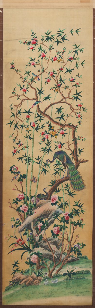 Store de fenêtre et corniche - Unknown artist