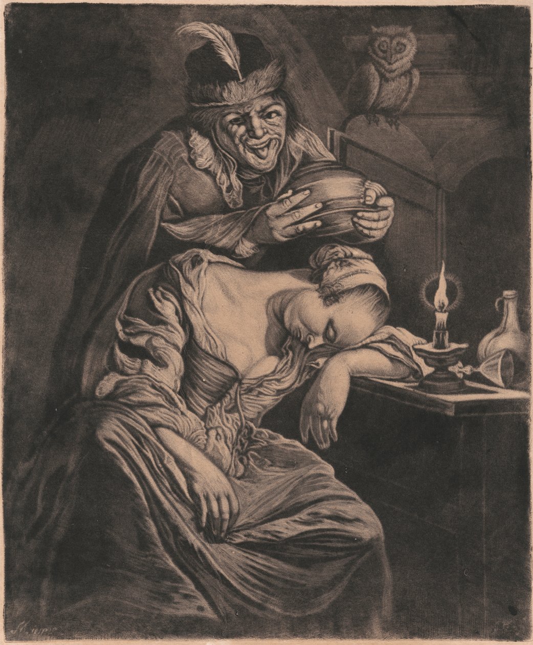 Le vin est un moqueur - Unknown artist