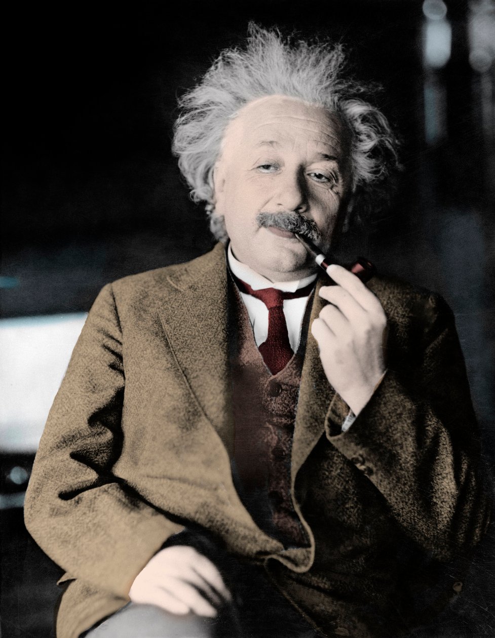 Albert Einstein - Unknown photographer