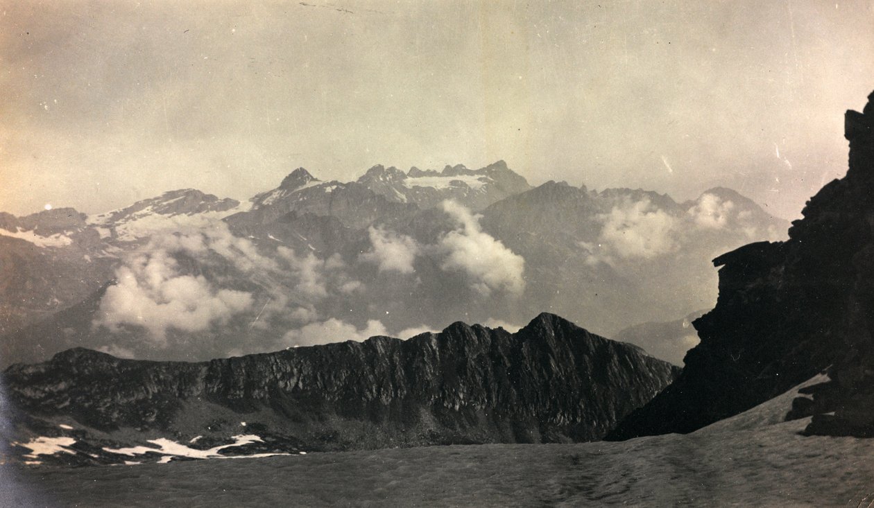 Paysage alpin - Unknown photographer