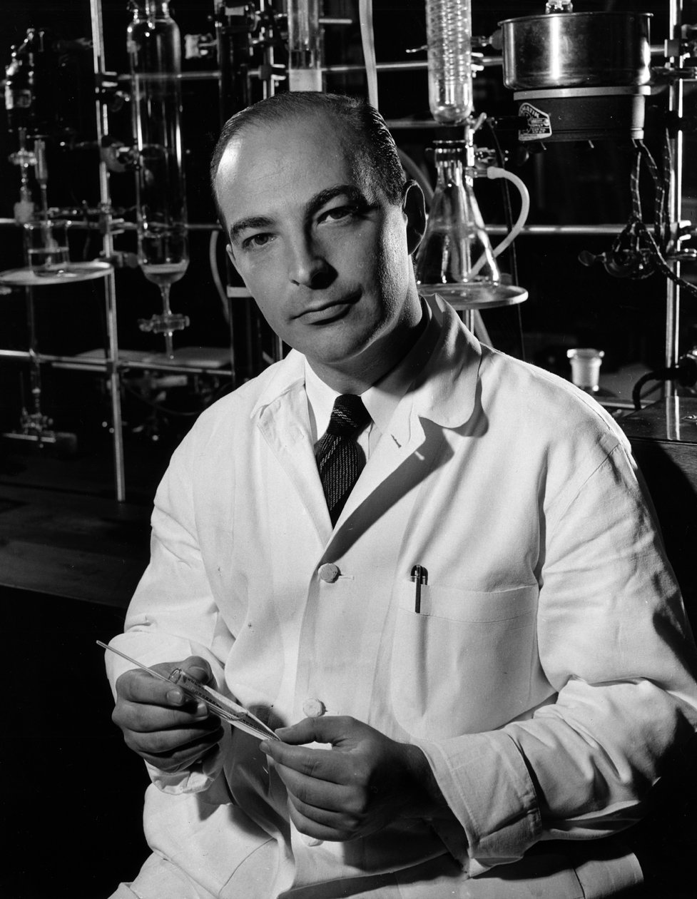 Arthur Kornberg (b/w photo) - Unknown photographer