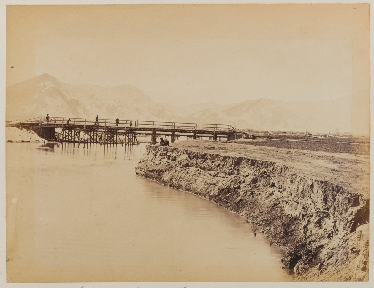 Pont sur la rivière Kaboul - Unknown photographer