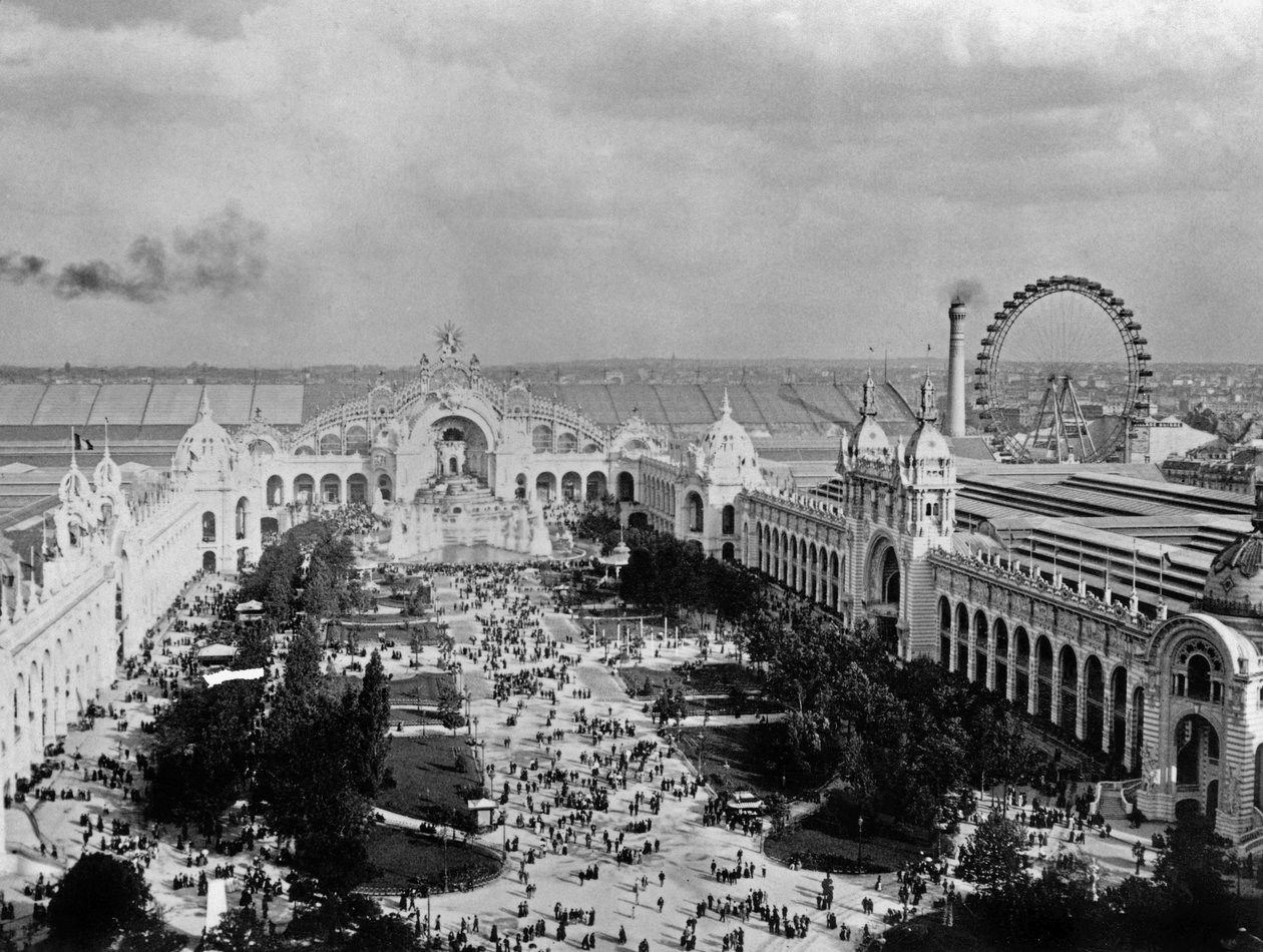 Grande roue, Exposition universelle de Paris - Unknown photographer