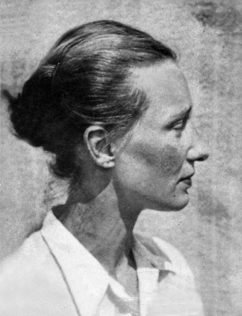Marie-Madeleine Fourcade, c.1942 (b/w photo) - Unknown photographer