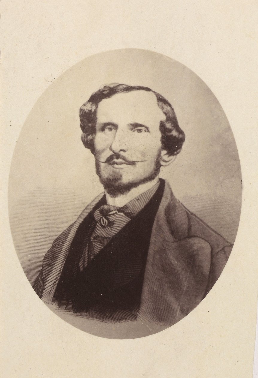 Portrait du baron Bettino Ricasoli - Unknown photographer