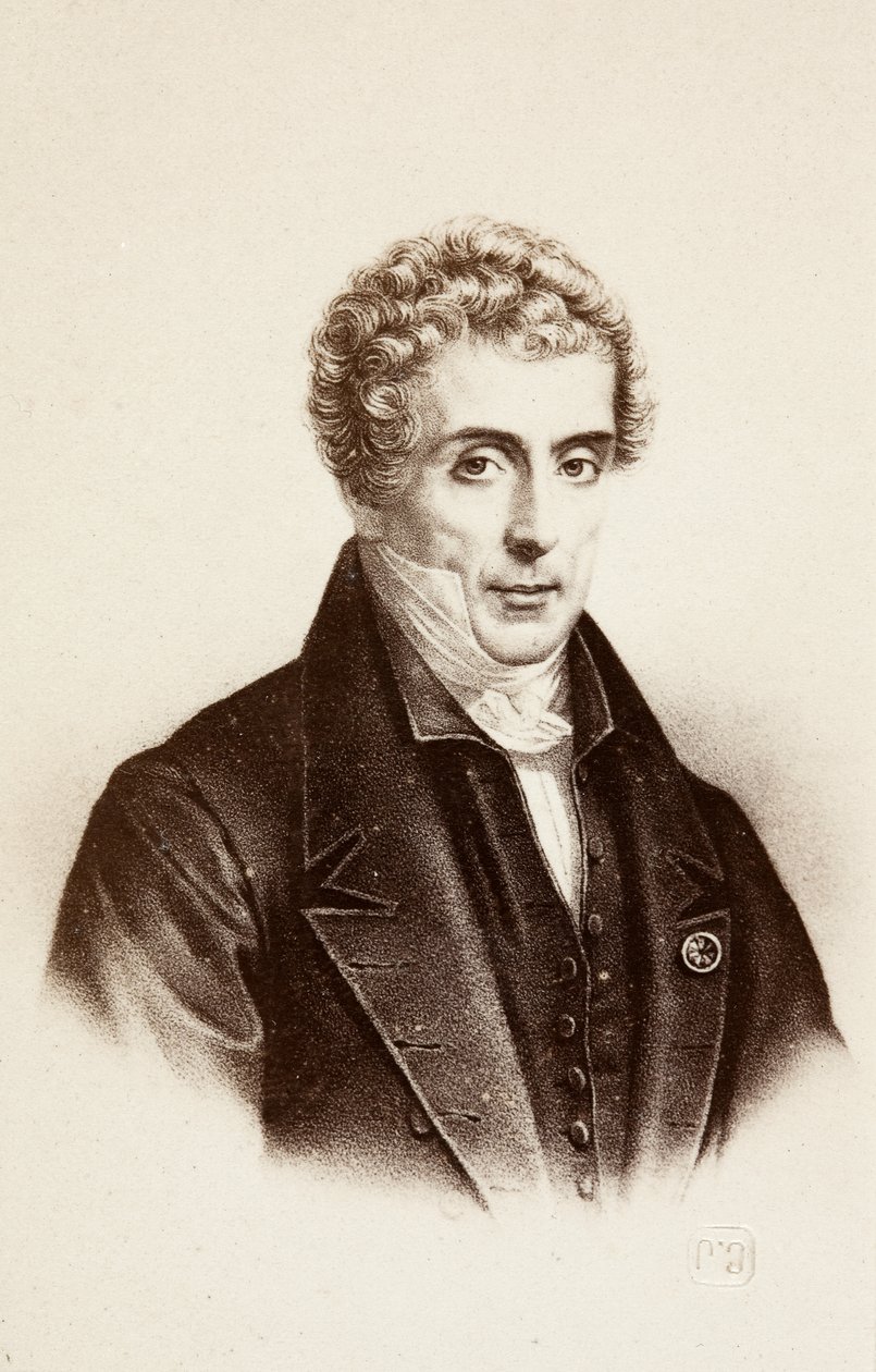 Portrait de Luigi Cherubini - Unknown photographer