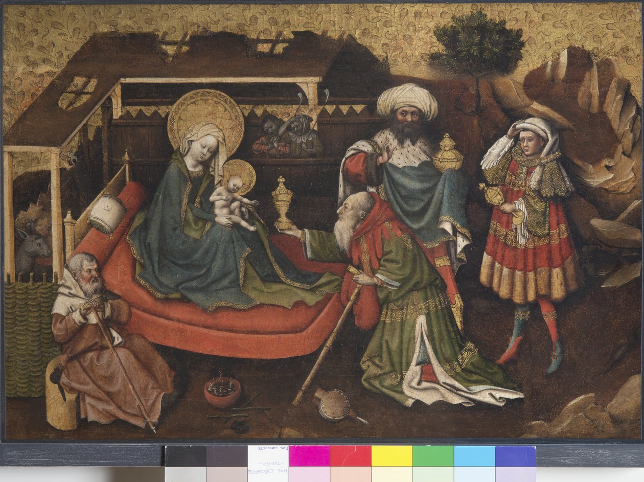 Adoration des Mages - Upper Rheinish Master