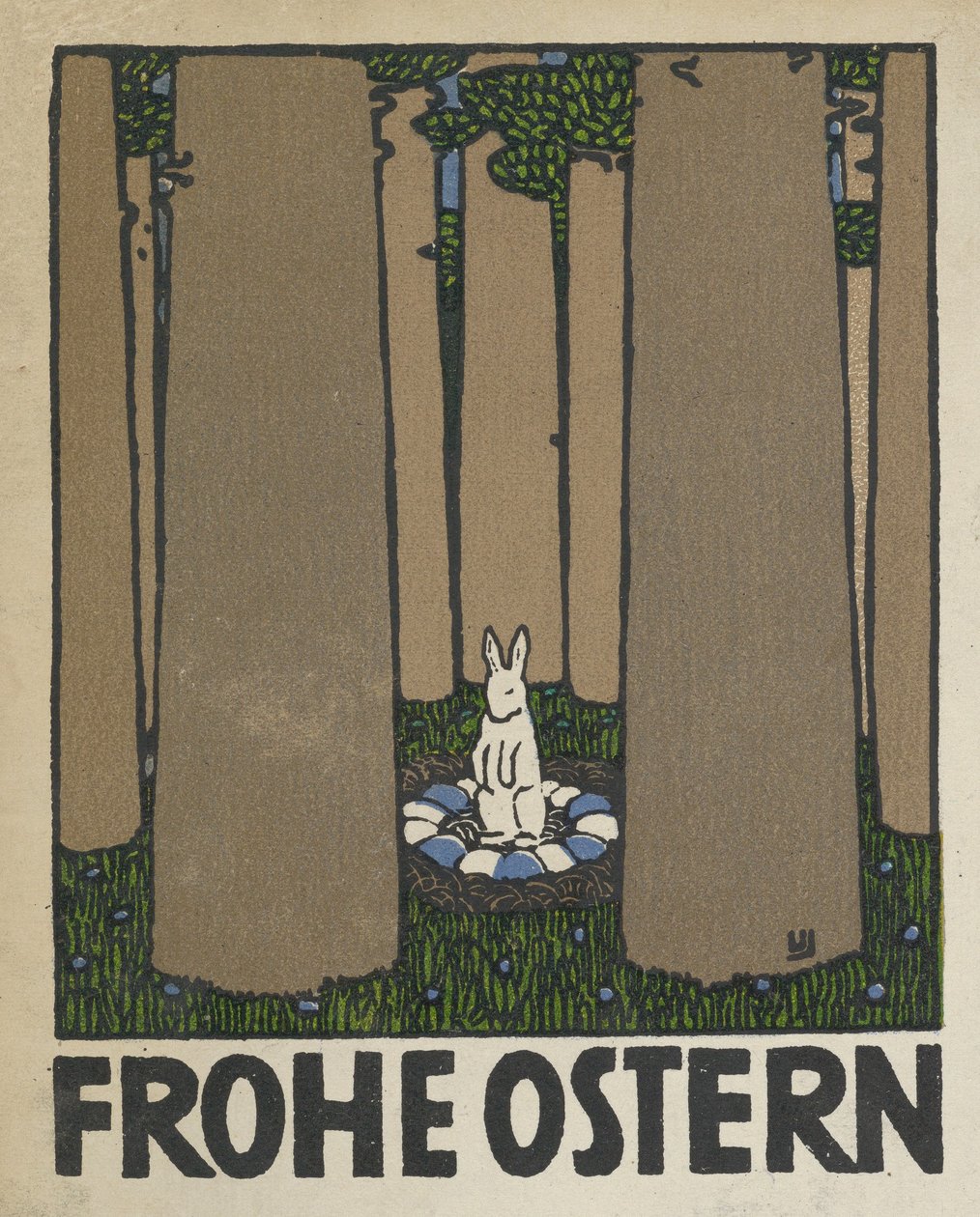 Joyeuses Pâques, 1908 - Urban Janke