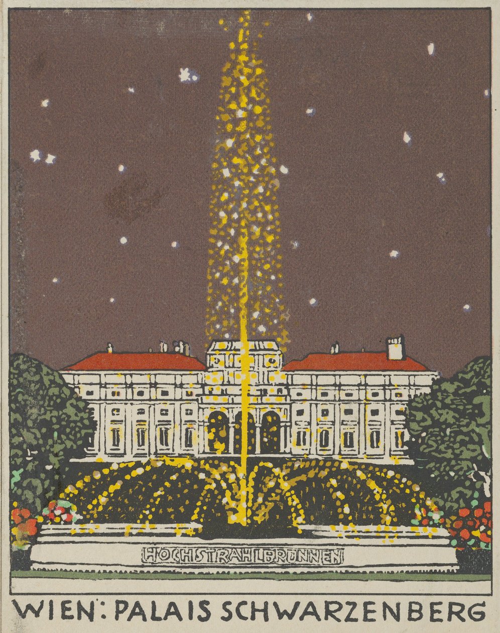 Vienne : Palais Schwarzenberg, 1908 - Urban Janke.