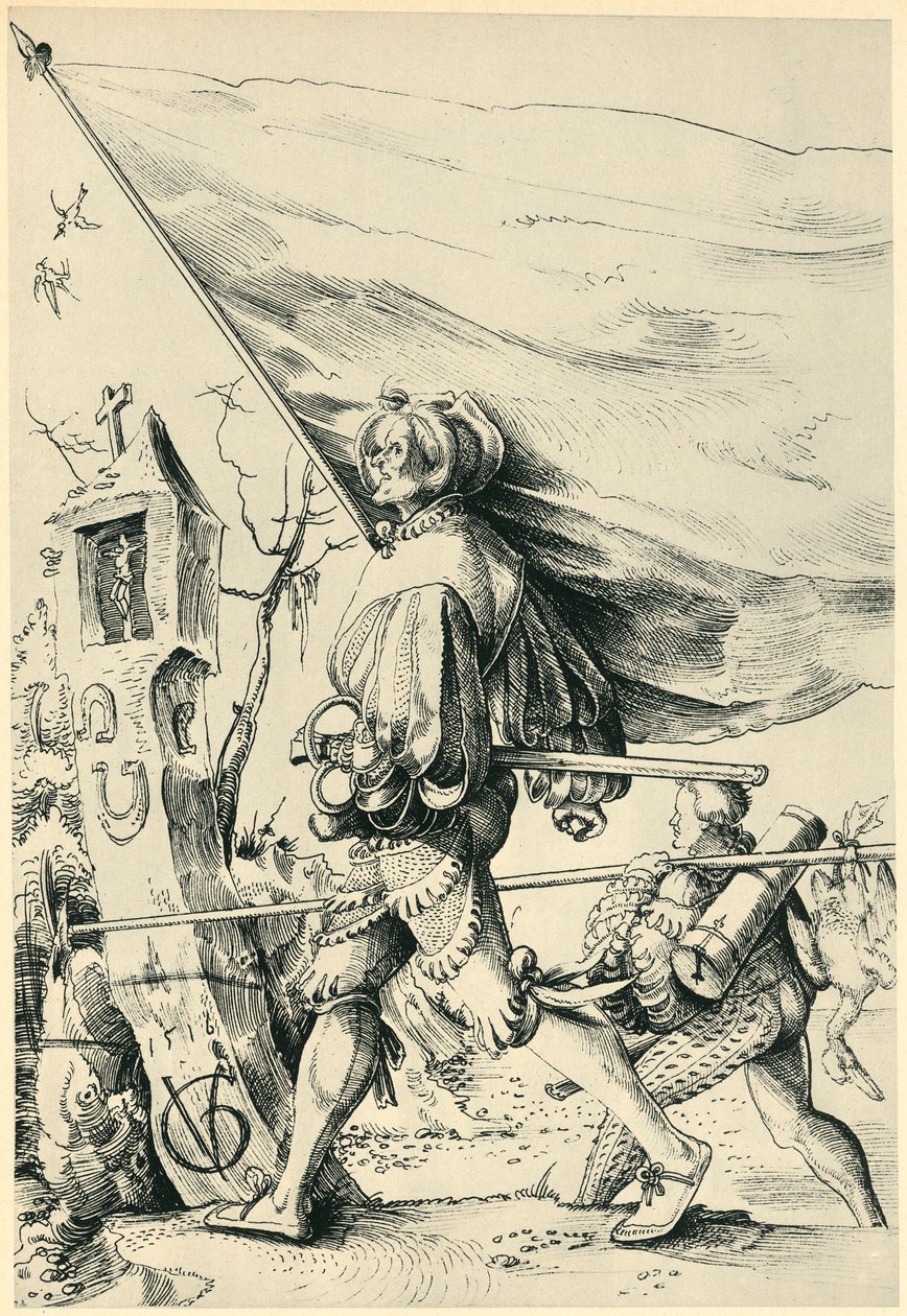 Mercenaires, 1516, 1943 - Urs Graf