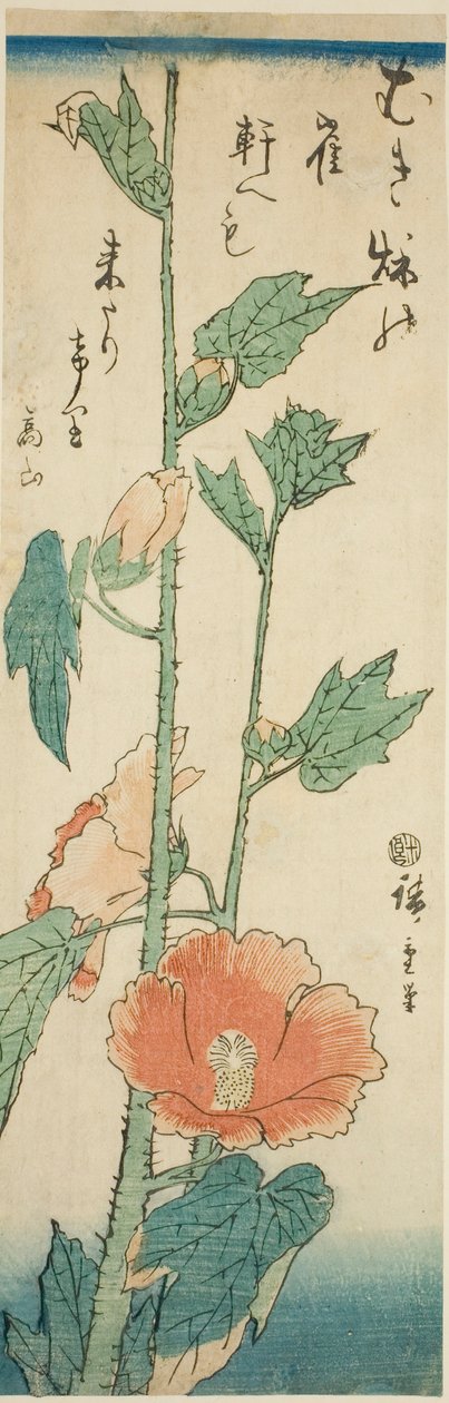Hibiscus - Utagawa Hiroshige