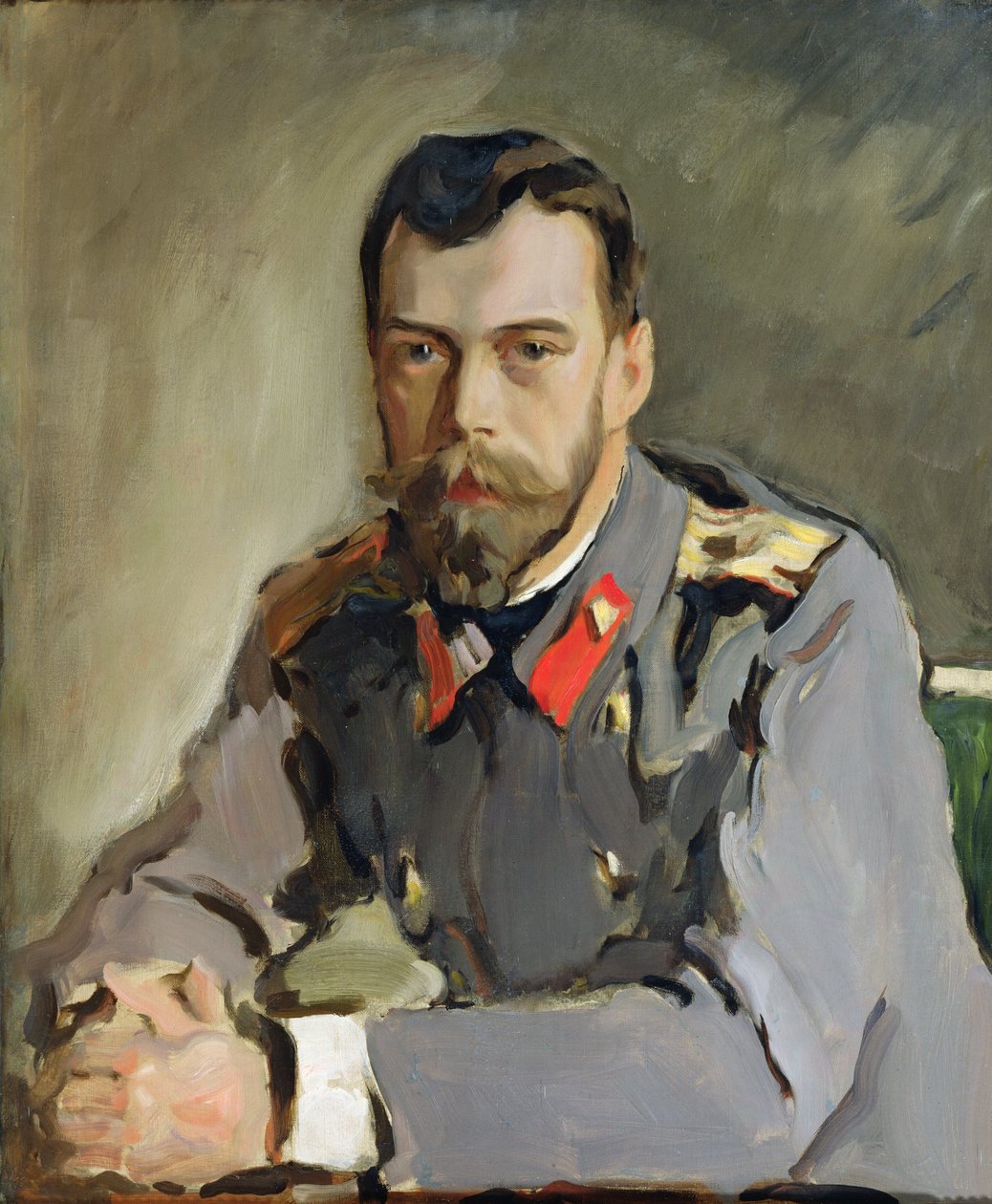 Portrait de Nicolas II, 1900 - Valentin Aleksandrovich Serov