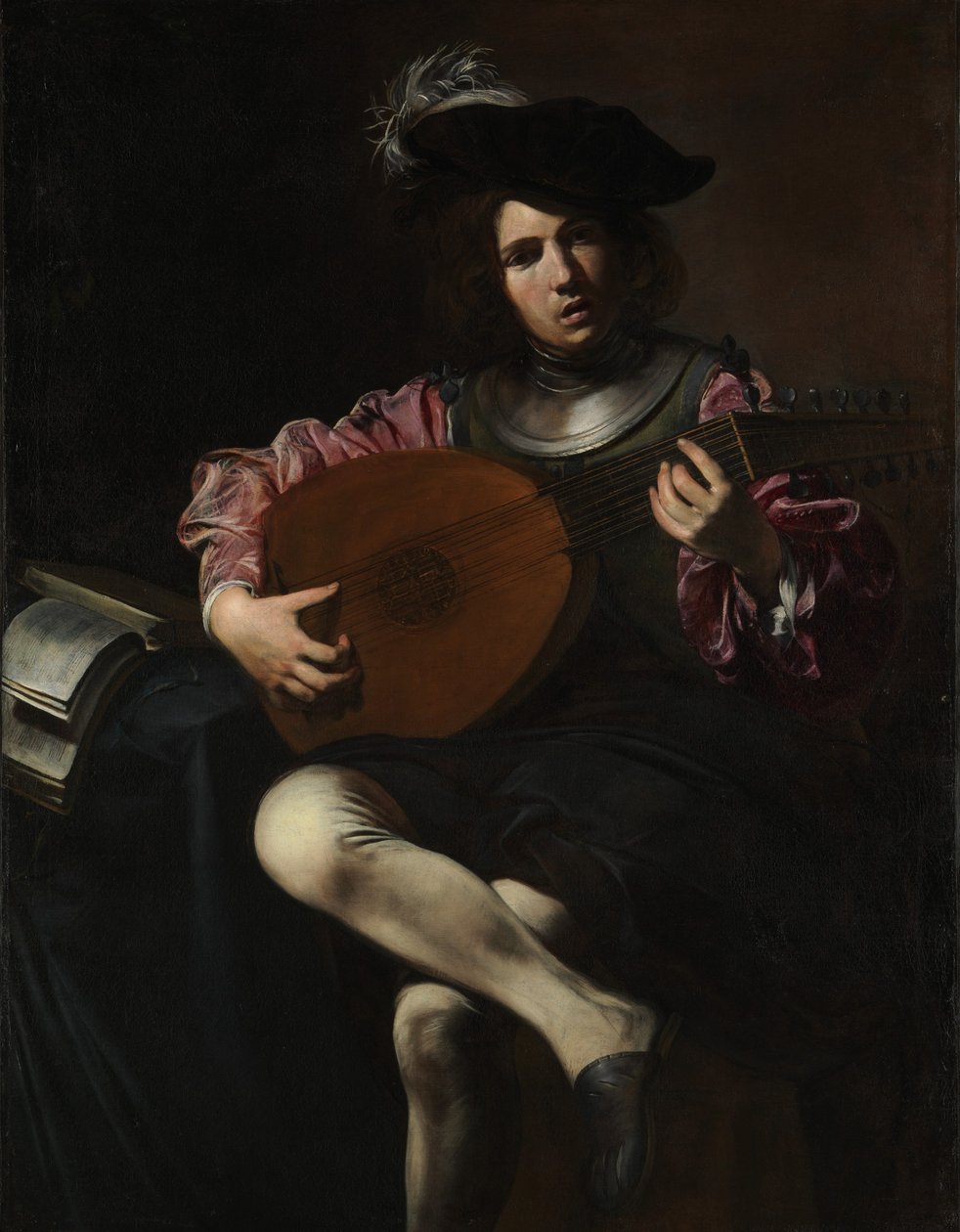 Joueur de luth - Valentin de Boulogne