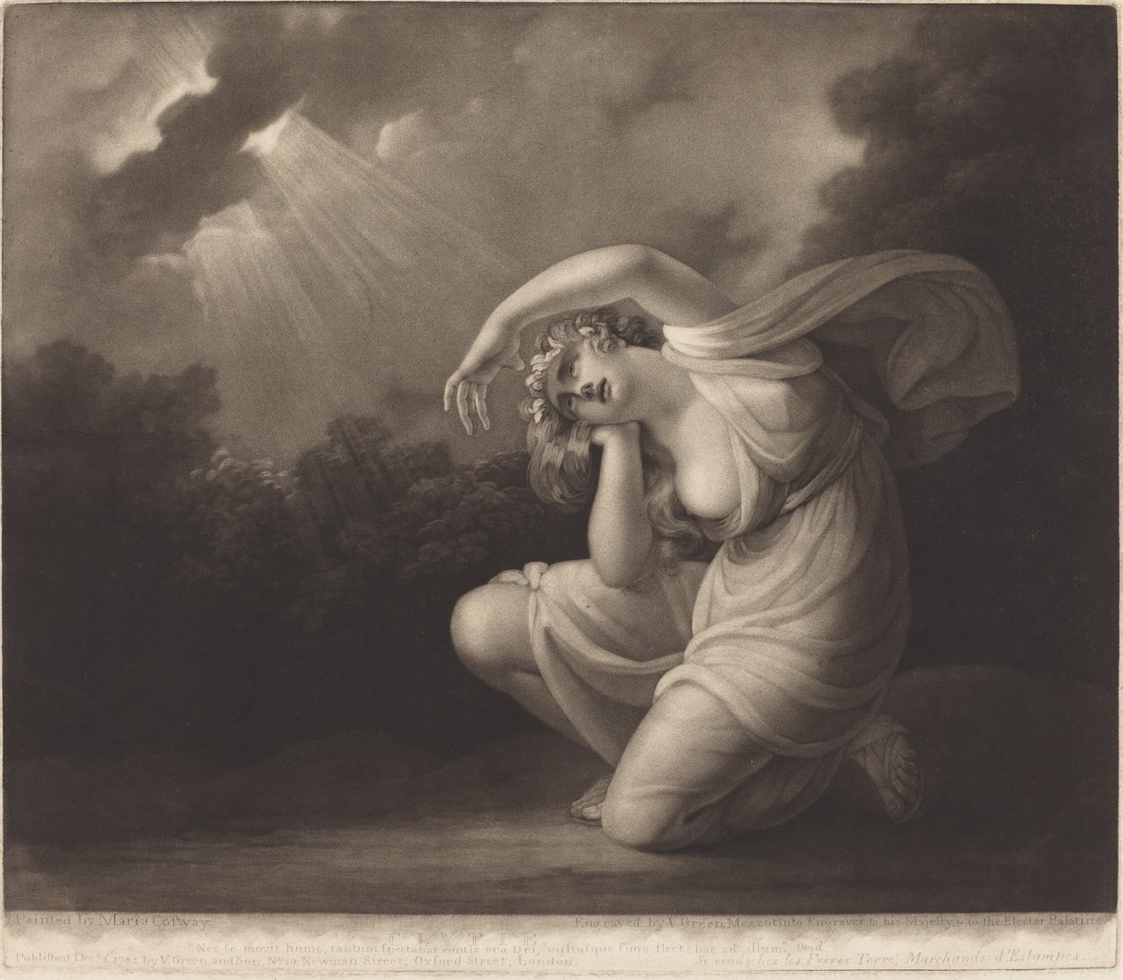 Clytie, 1785 - Valentine Green