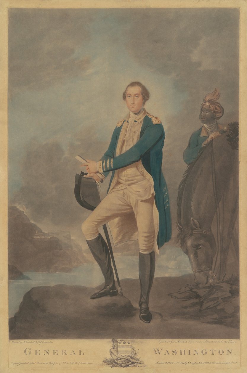 Général Washington - Valentine Green after John Trumbull