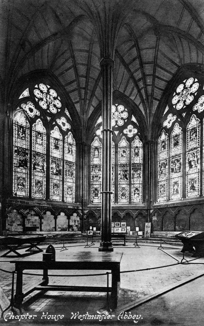 Salle Capitulaire, Abbaye de Westminster, 20ème siècle - Valentine and Sons Ltd