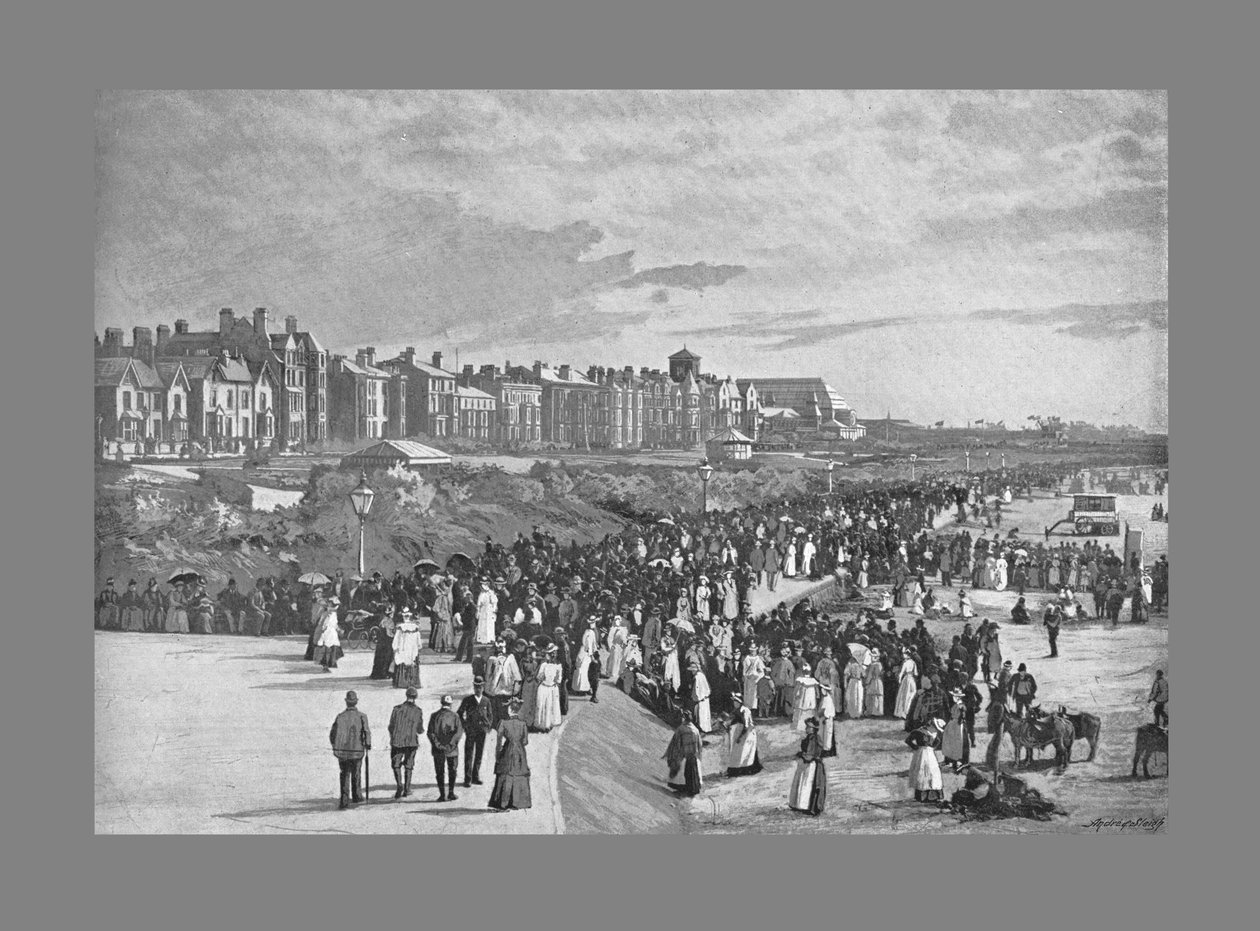 Parc Marin, Southport, vers 1900 - Valentine and Sons Ltd