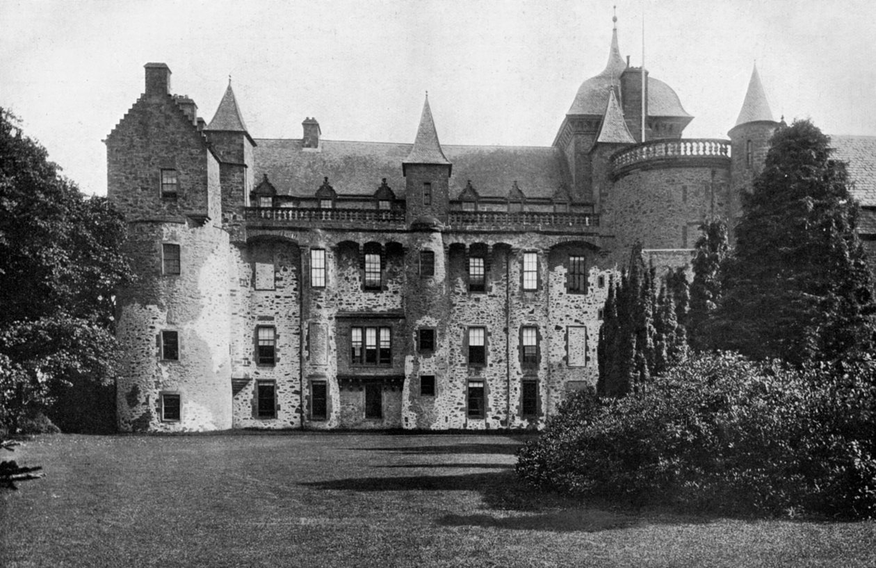 Château de Thirlestane, Lauder, Écosse, 1924-1926 - Valentine and Sons Ltd
