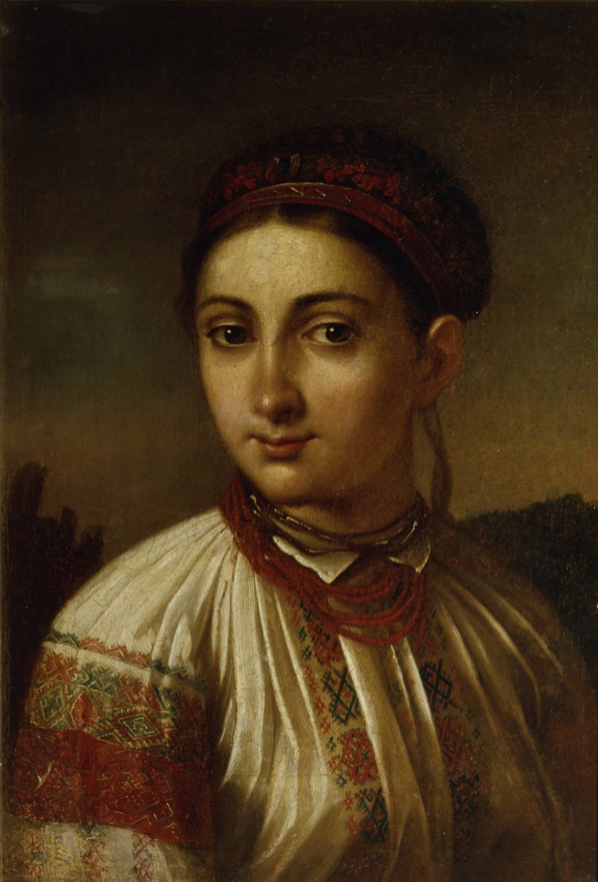 Fille de Podillia - Vasili Andreevich Tropinin