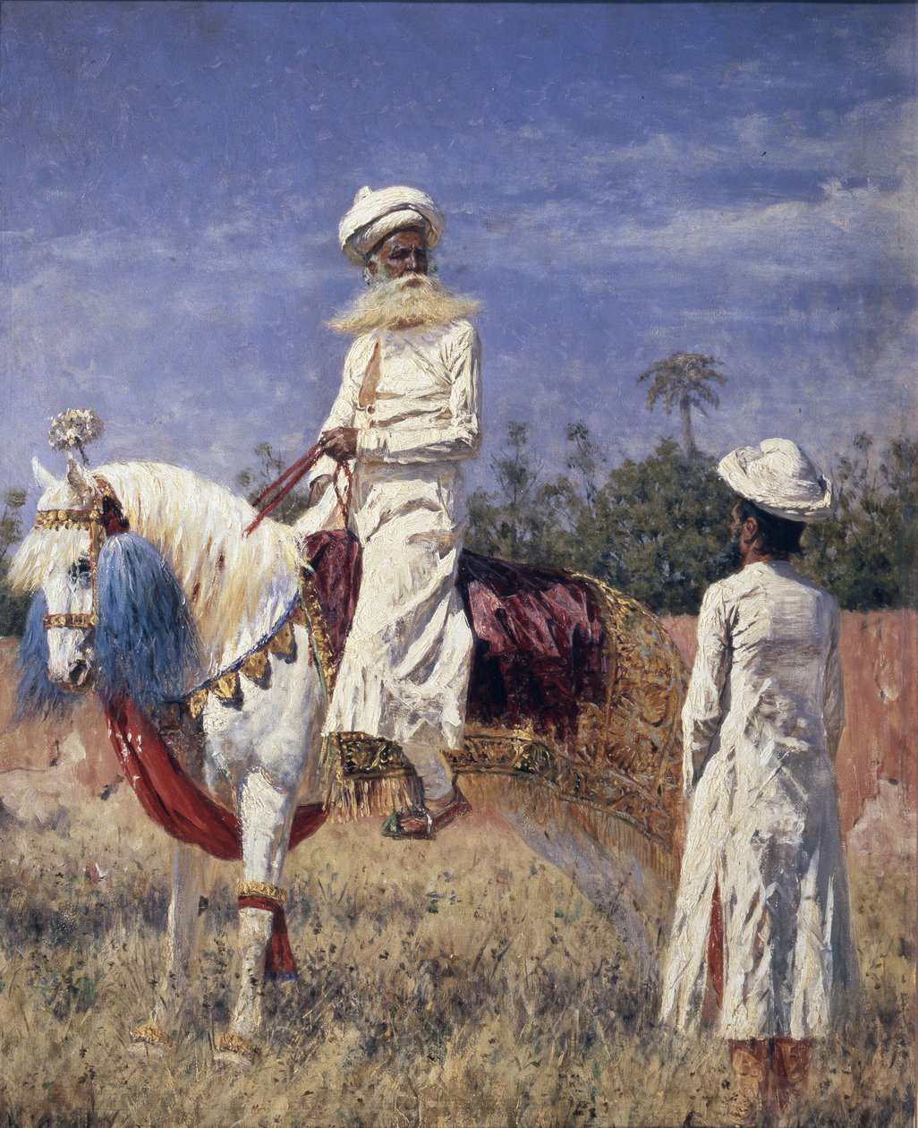 Un cavalier à Jaipur, 1881 - Vasili Vasilievich Vereshchagin