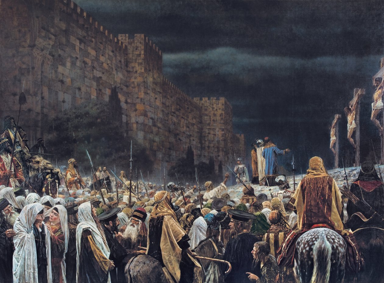 Crucifixion par les Romains - Vasili Vasilievich Vereshchagin